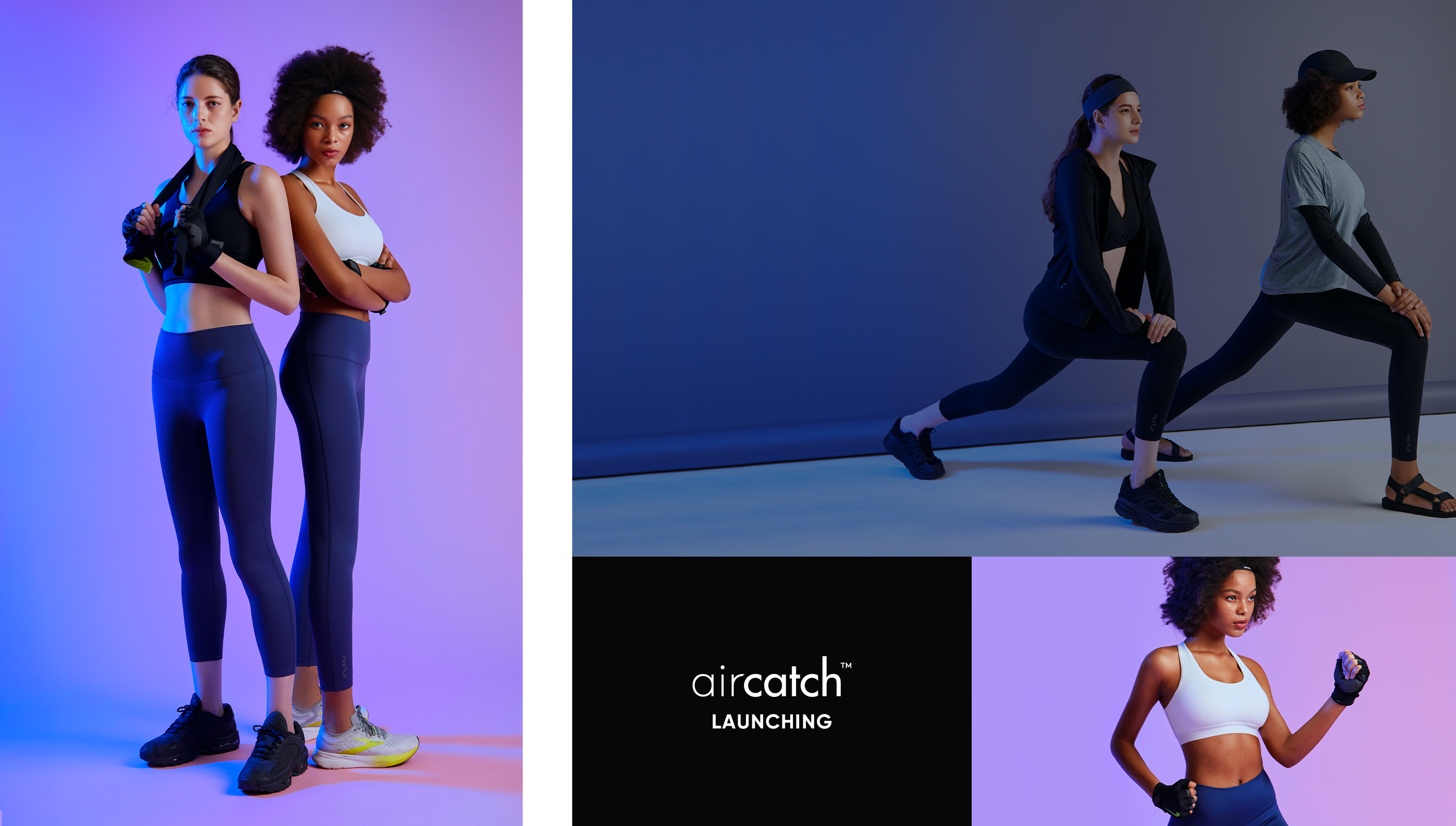 aircatch™ - 에어캐치가 퍼포먼스 레깅스의 새로운 기준이 됩니다